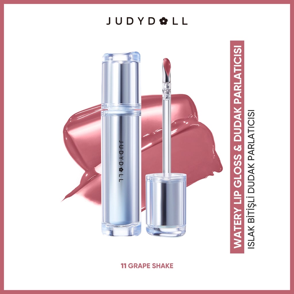 Judydoll Watery Lip Gloss & Dudak Parlatıcısı 11 Grape Shake
