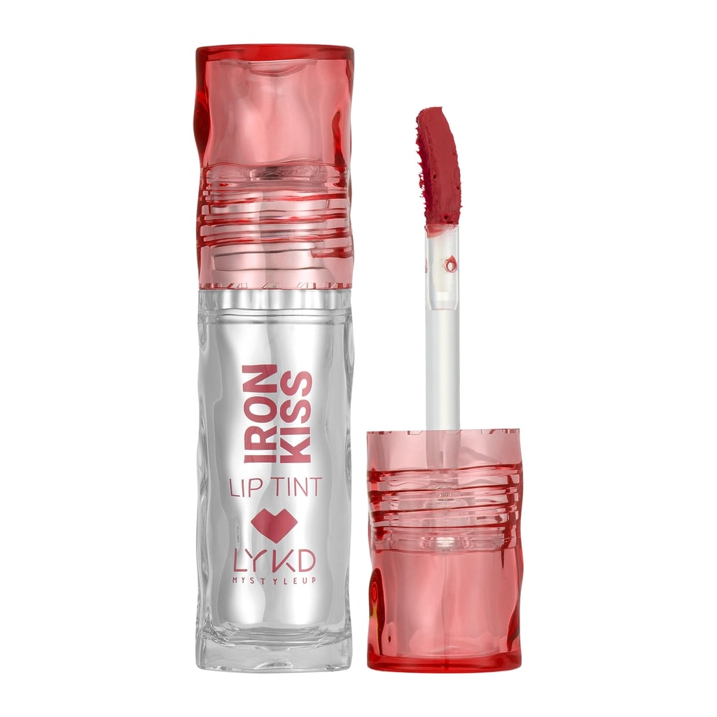 LYKD LYKD ustrial Iron Kiss Lip Tint Renkli Dudak Parlatıcısı 625 Red Reactor - Gratis