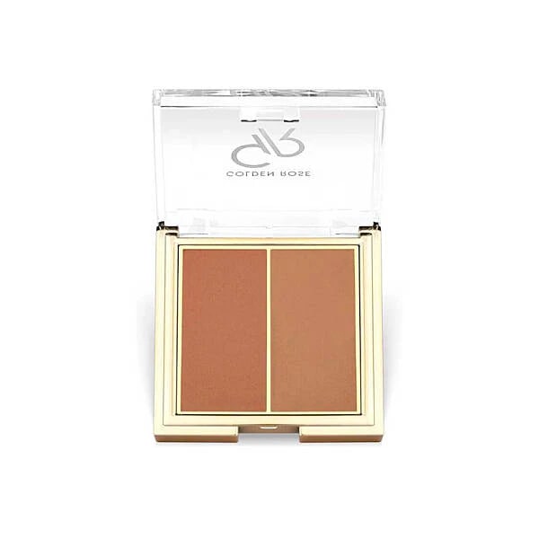 Golden Rose Iconic Blush Duo - 03 Rosy Bronze - İkili Allık - Iconic Blush Duo