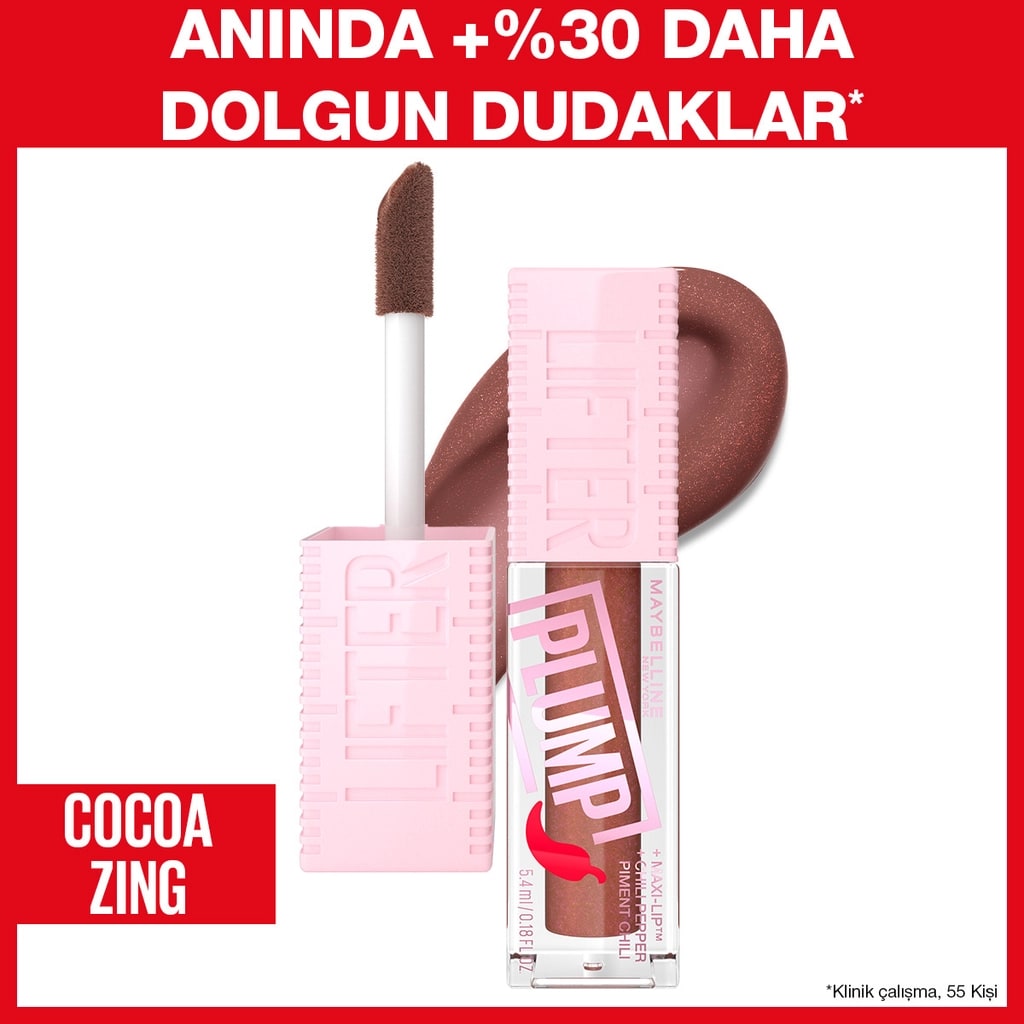 Maybelline New York Lifter Plump Dudak Parlatıcısı 007 Coca Zing
