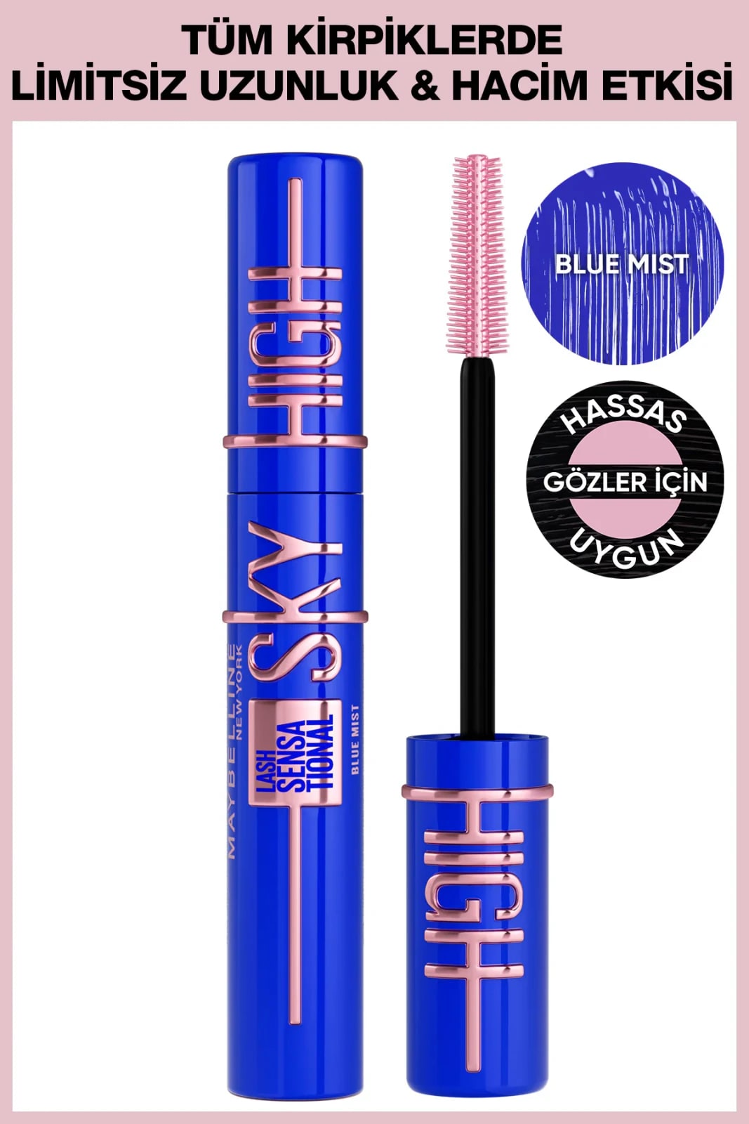 Maybelline New York Maybelline Lash Sensational Sky High Maskara -