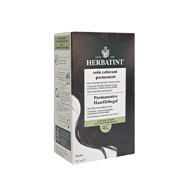 Herbatint 4C Chatain Cendre Küllü Kahve Saç Boyası - Dilay Kozmetik