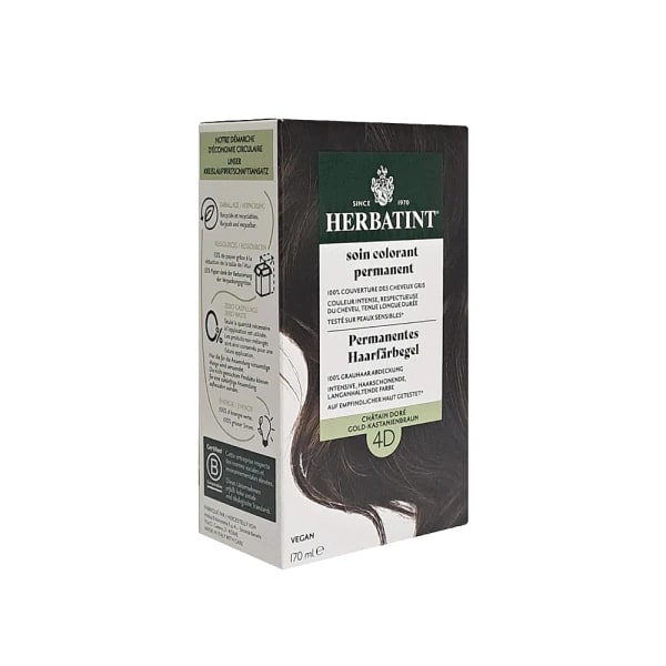 Herbatint 4D Chatain Dore Kestane Saç Boyası - Dilay Kozmetik