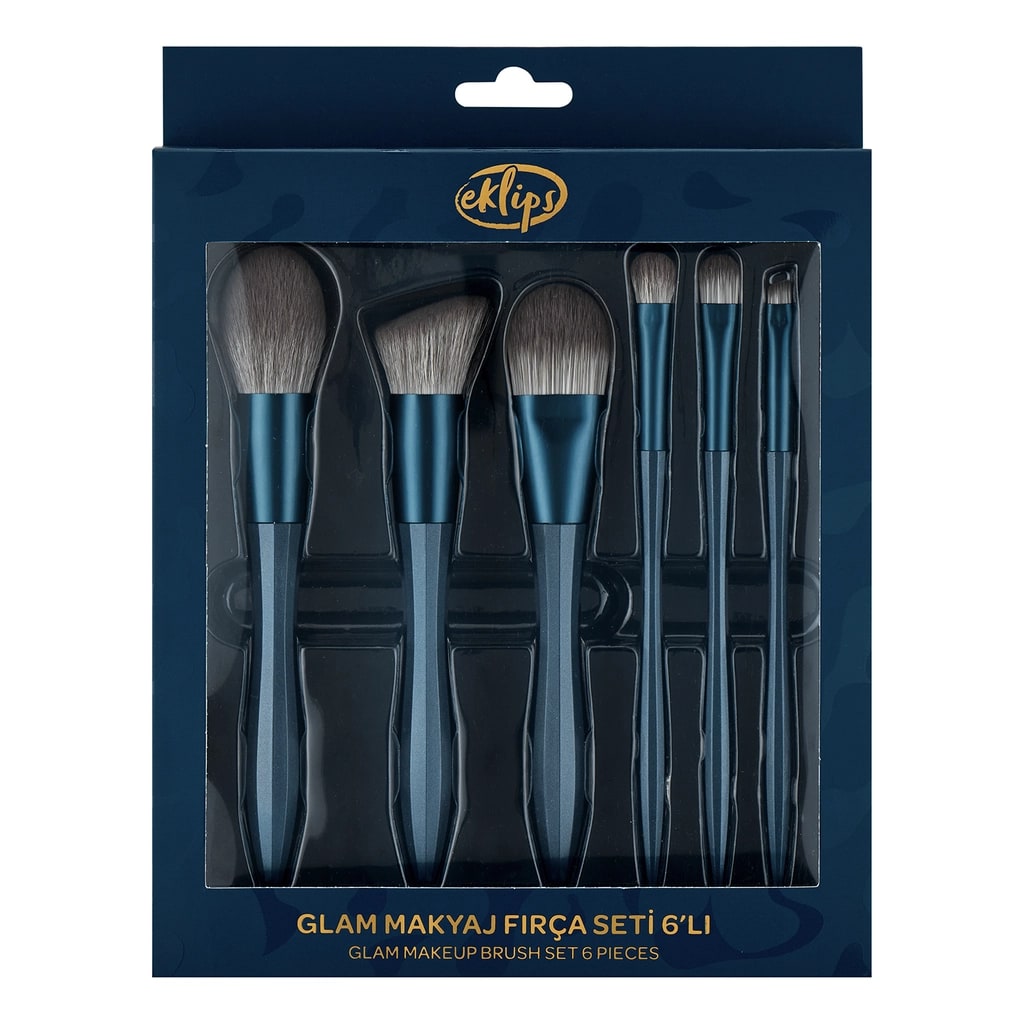 Eklips Glam Makyaj Fıçası Seti 6'lı