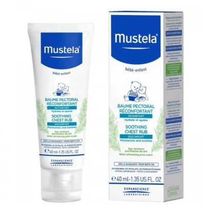Mustela Soothing Chest Rub (Yatıştırıcı Göğüs Balsamı) | Evdeeczane