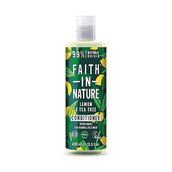 Faith İn Nature Ferahlatıcı Saç Bakım Kremi %99 Doğal İçerikli Limon & Çay Ağacı