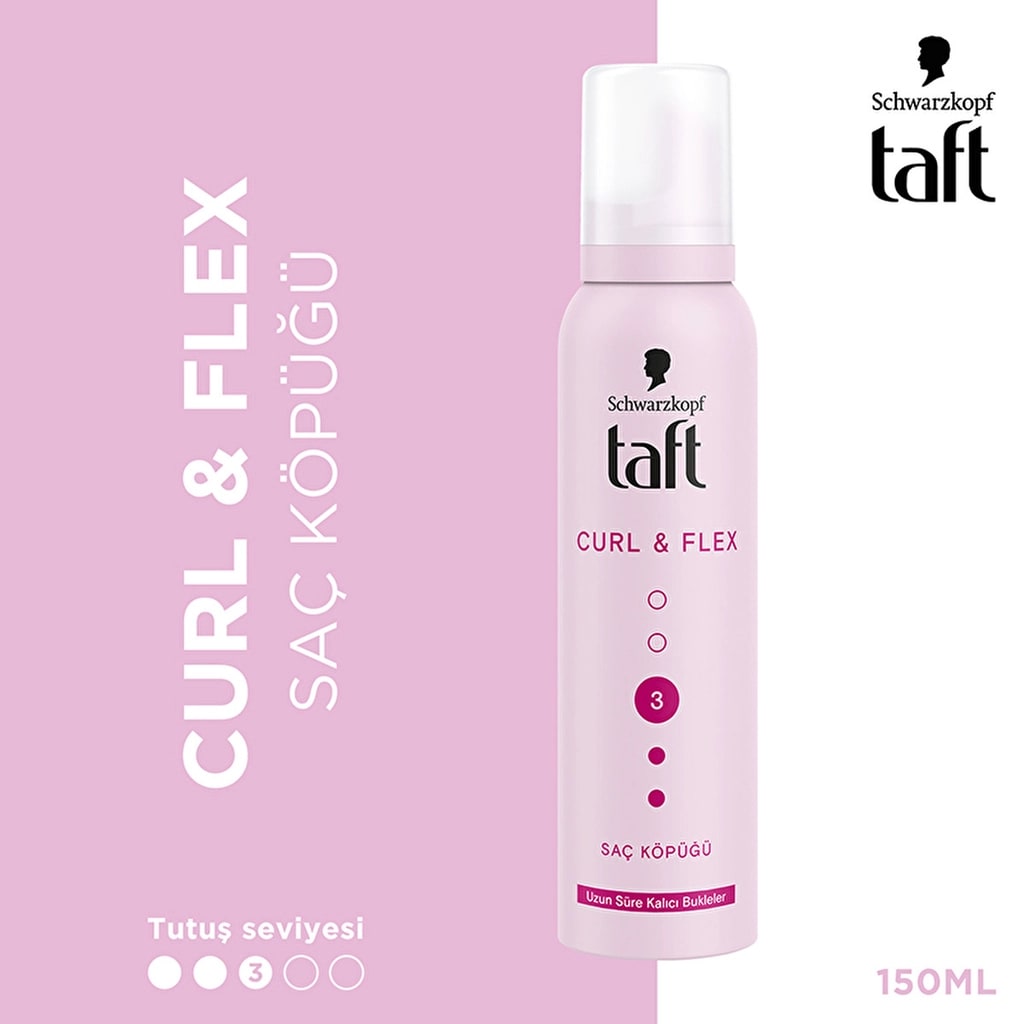 Taft Curl & Flex Saç Köpüğü