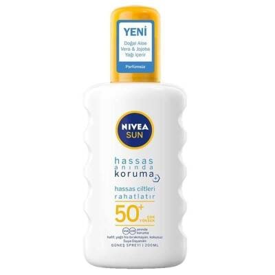 Nivea Sun Hassas Koruma Spf 50+ Güneş Spreyi