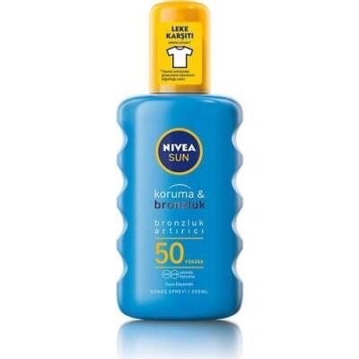 Nivea Sun Koruma&Bronzluk Arttırıcı Spf50 Güneş Spreyi