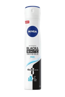 Nivea Women Black&White Invisible Pure Deodorant Sprey