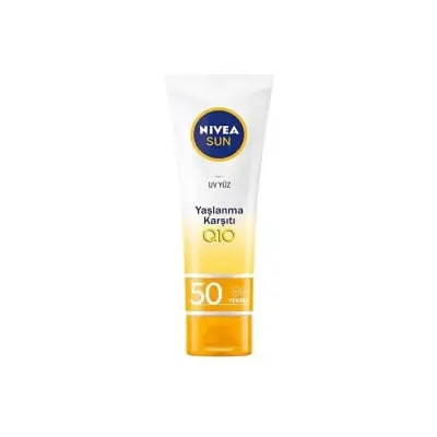 Nivea Yaşlanma ve Leke Karşıtı Spf 50 Yüz için Güneş Kremi