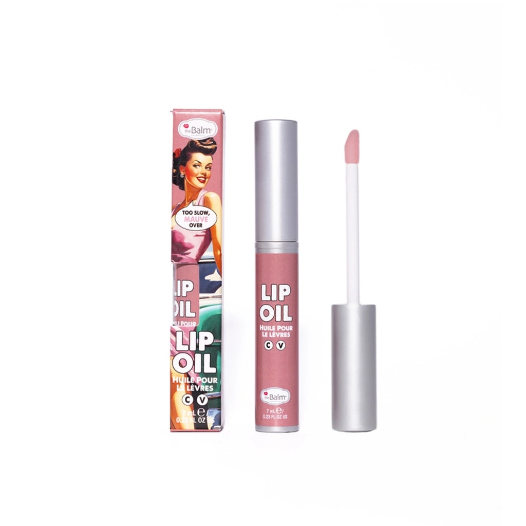 theBalm Lip Oil Dudak Yağı Too Slow, Mauve Over