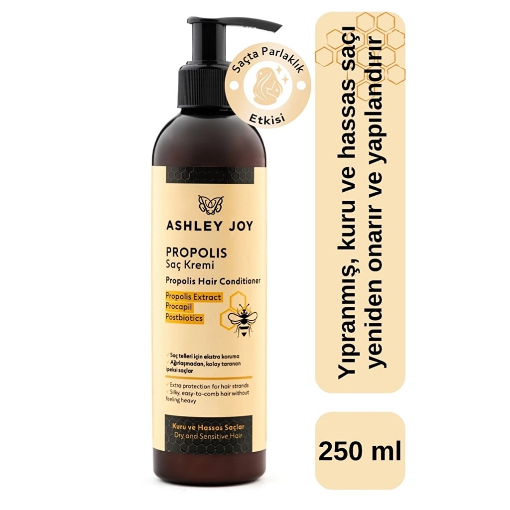 Ashley Joy Kuru ve Hassas Saçlar İçin Propolis Saç Kremi