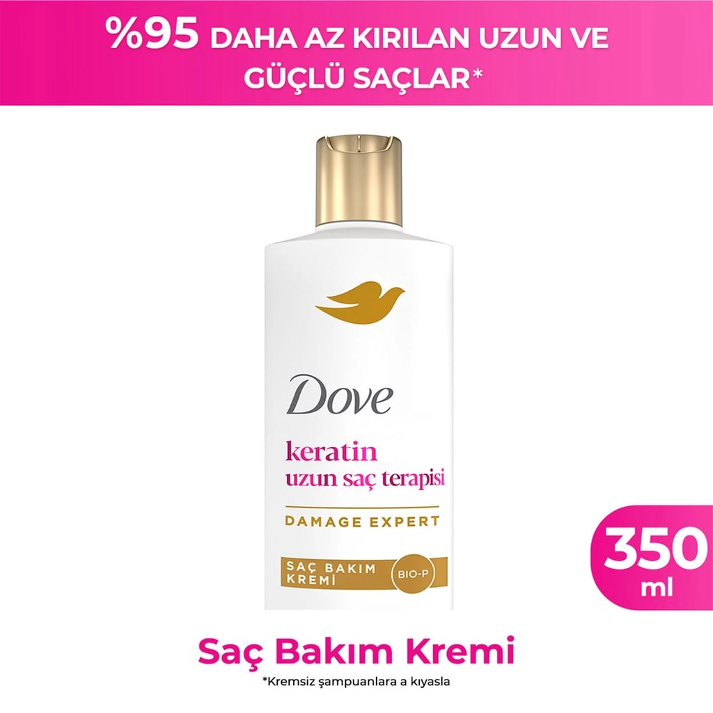 Dove Keratin Uzun Saç Terapisi Saç Bakım Kremi