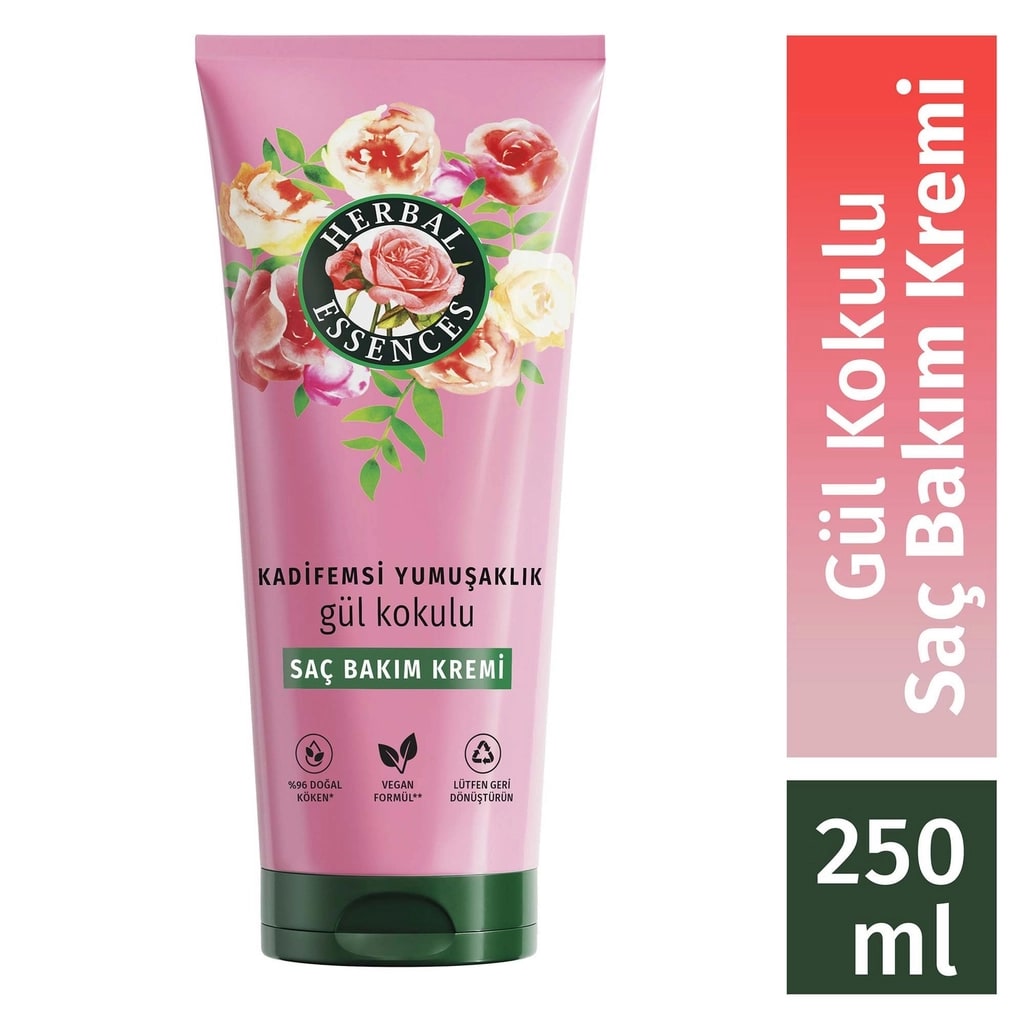 Herbal Essences Kadifemsi Yumuşaklık Gül Kokulu Saç Bakım Kremi