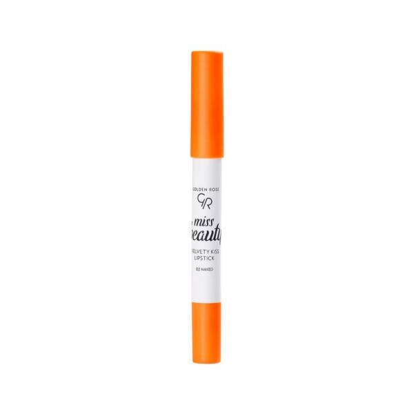 Golden Rose Miss Beauty Velvety Kiss Lipstick 02 Naked