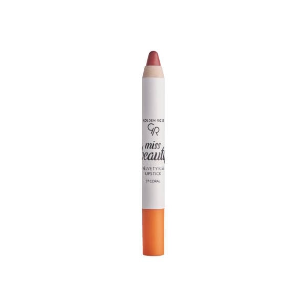 Golden Rose Miss Beauty Velvety Kiss Lipstick 07 Coral