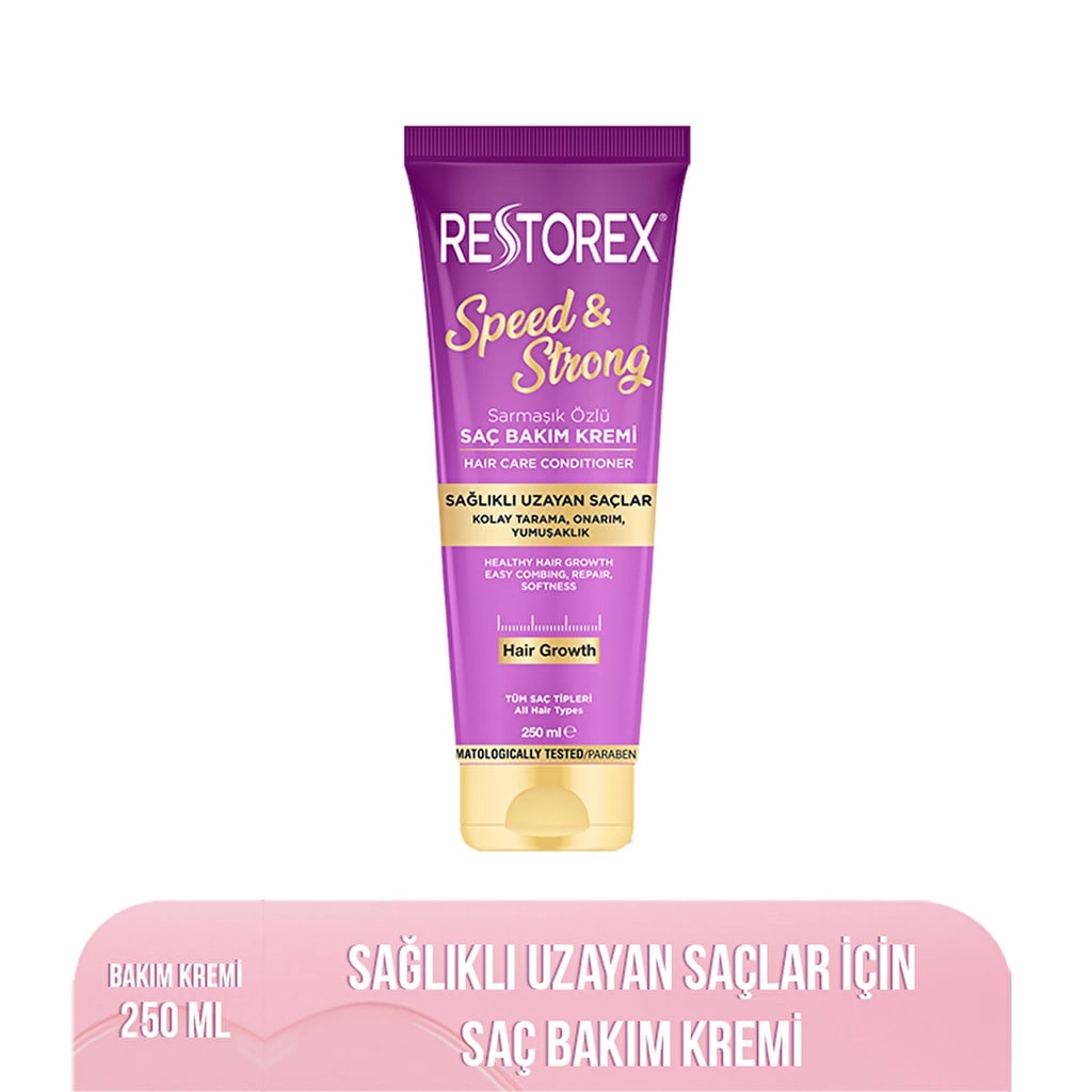 Restorex Speed & Strong Sağlıklı Uzama Etkili Saç Bakım Kremi