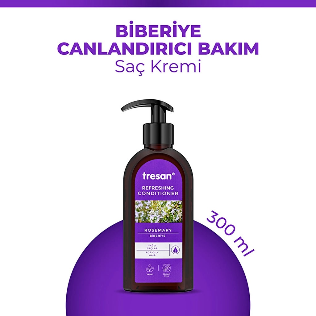 Tresan Biberiye Canlandırıcı Sülfatsız Bakım Saç Kremi