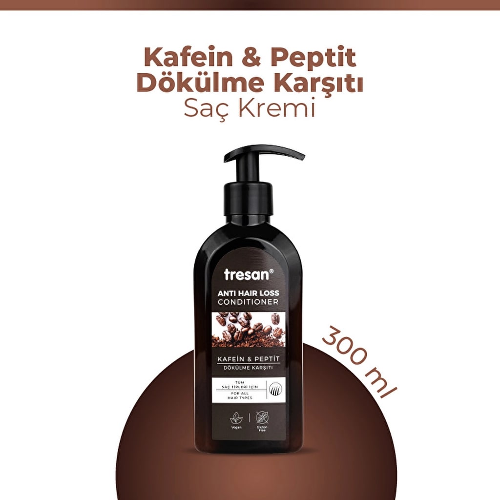 Tresan Kafein & Peptit Dökülme Karşıtı Saç Bakım Kremi