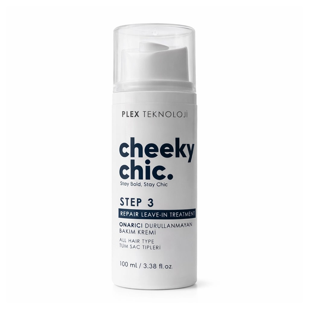 Cheeky Chic Step 3 Repair Leave-In Treatment Durulanmayan Yapılandırıcı Saç Bakım Kremi