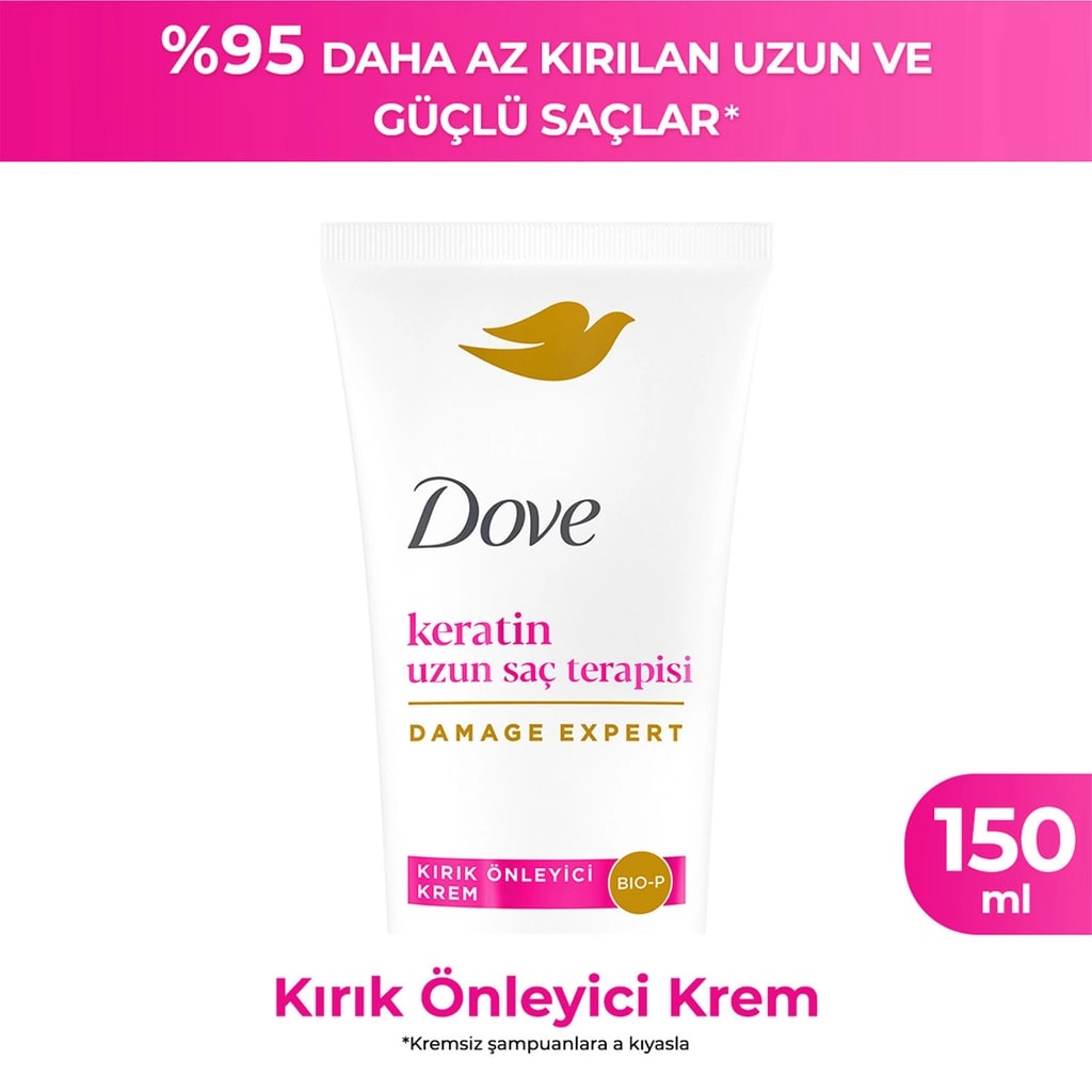 Dove Keratin Uzun Saç Terapisi Kırık Önleyici Krem