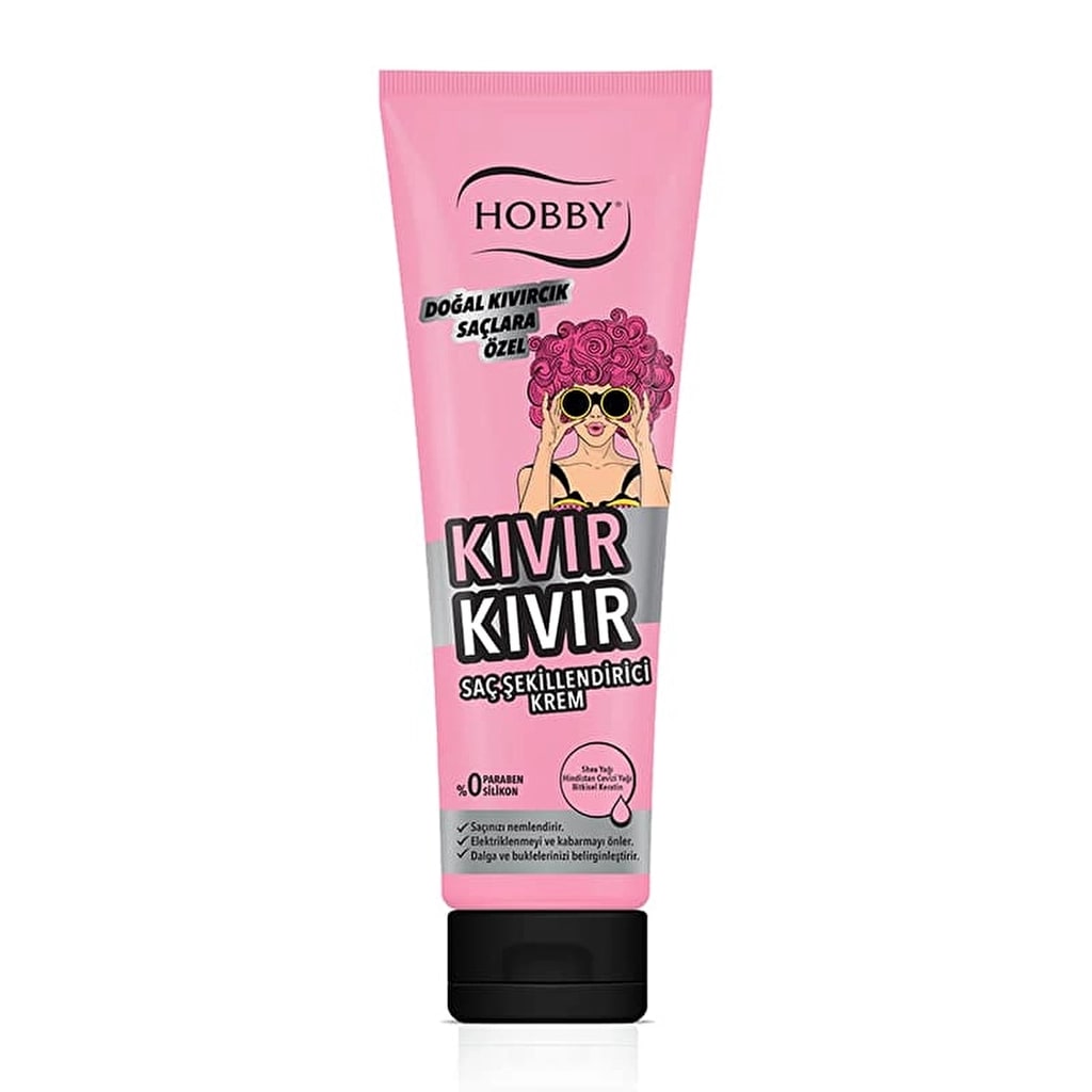 Hobby Kıvırcık Saç Şekillendirici Krem