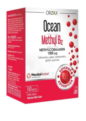 Orzax Ocean Methyl B12 Dilaltı Sprey