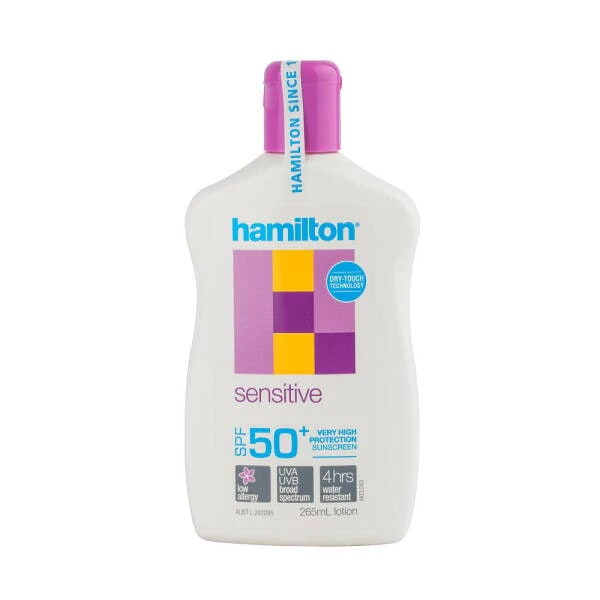 Hamilton Sensitive SPF50+ Lotion