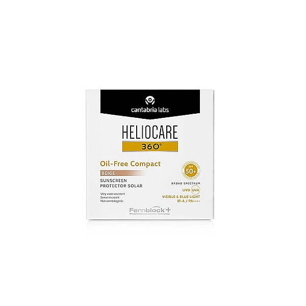 Heliocare 360 Oil Free Compact SPF50+ Beige Güneş Koruyucu