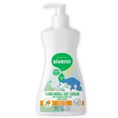Siveno Portakal Yağlı Doğal Sıvı Sabun 300 ml