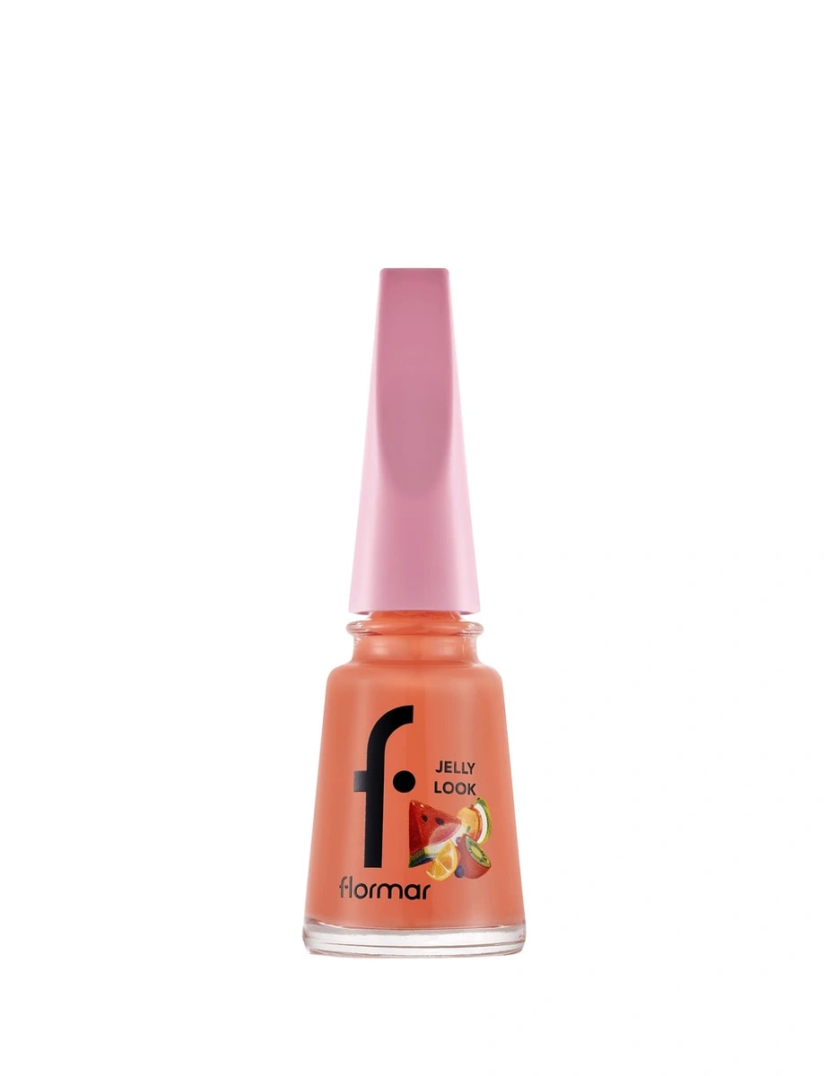 Flormar Juicy Fruits Jelly Look Yüksek Pigmentli & Parlak Bitişli Jel Görünümlü Oje