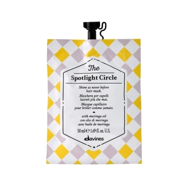 Davines The Spotlight Circle Mat Saçlar için Parlaklık Kazandıran Bakım Maskesi — 50 ml
