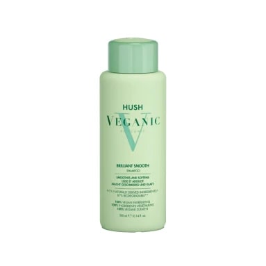 Hush Veganic Brilliant Smooth Kabaran Saçlar İçin Pürüzsüzleştirici Şampuan — 300 ml