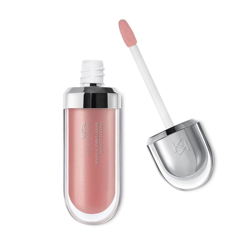 KIKO Milano Ruj - Metal Liquid Lip Colour — 01 Rosy Nude