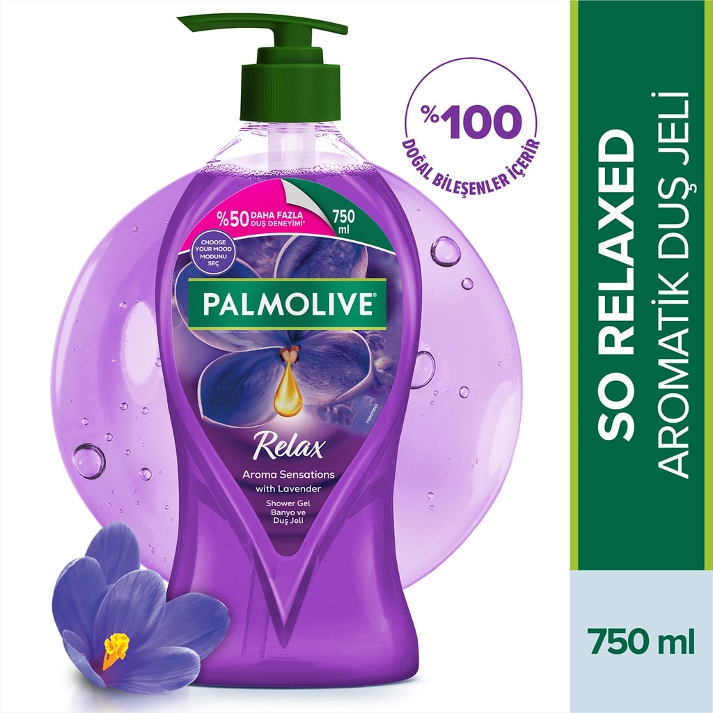 Palmolive Aroma Sensations Aromatik Banyo ve Duş Jeli So Relaxed 750 ml