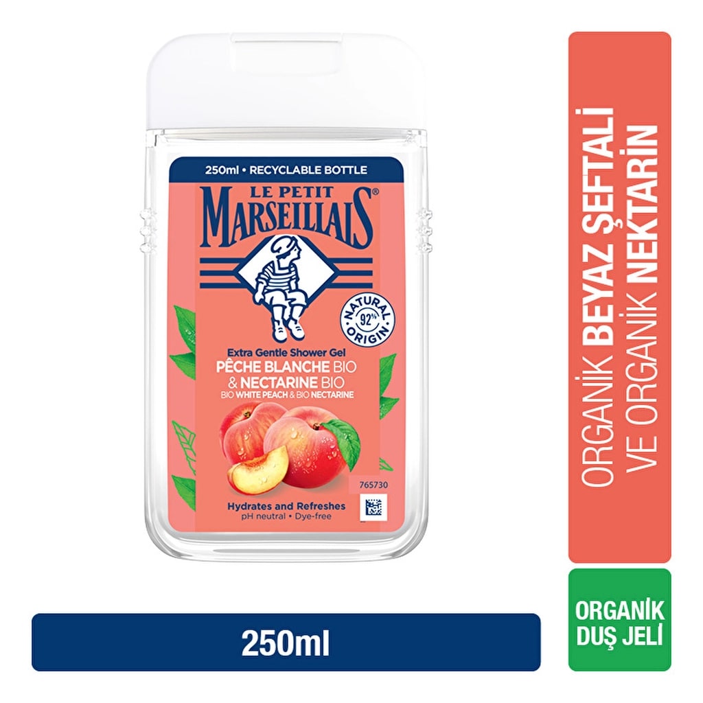 Le Petit Marseillais Duş Jeli Şeftali 250 ml