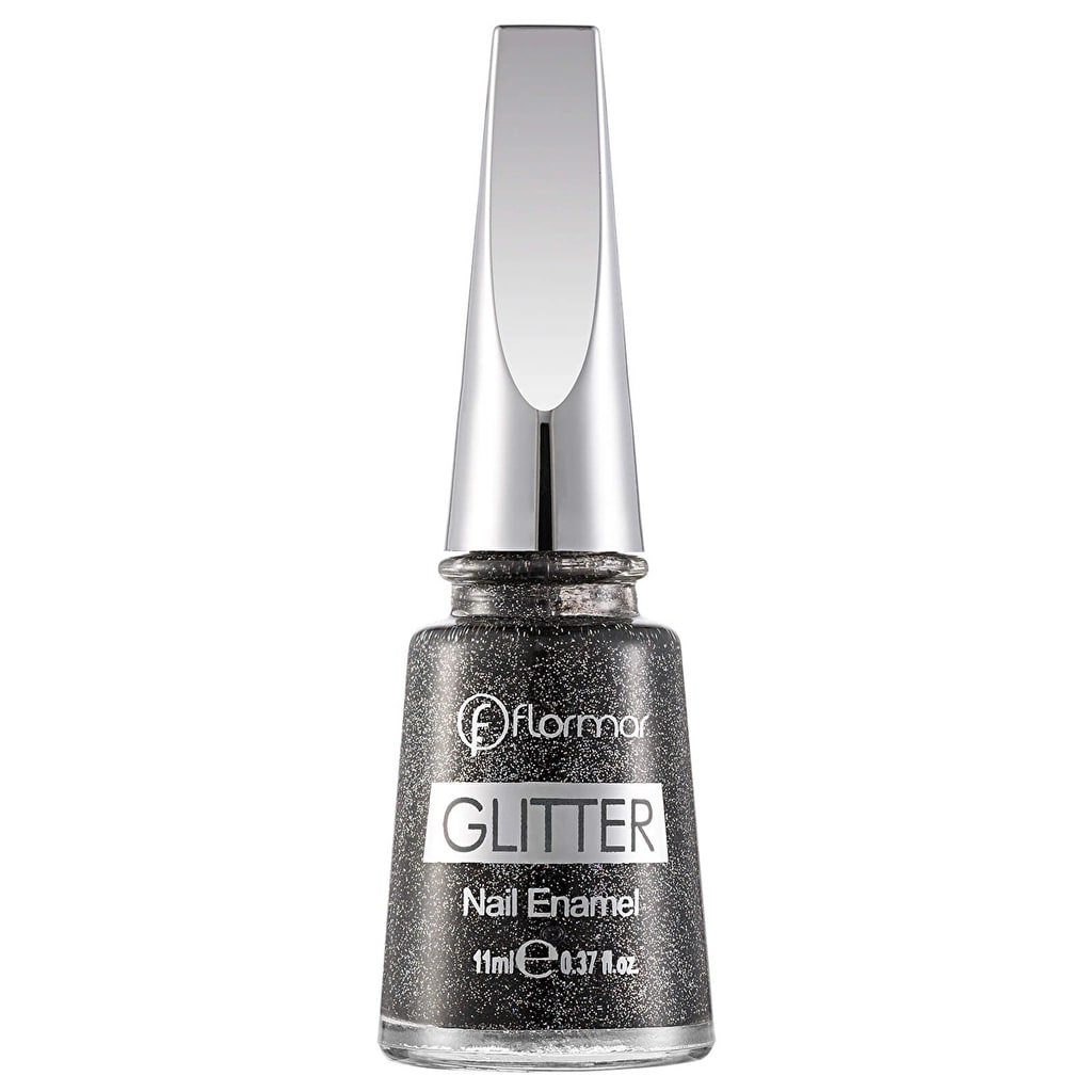 Flormar Glitter Yarı Saydam Simli Oje GL36 Blackstar
