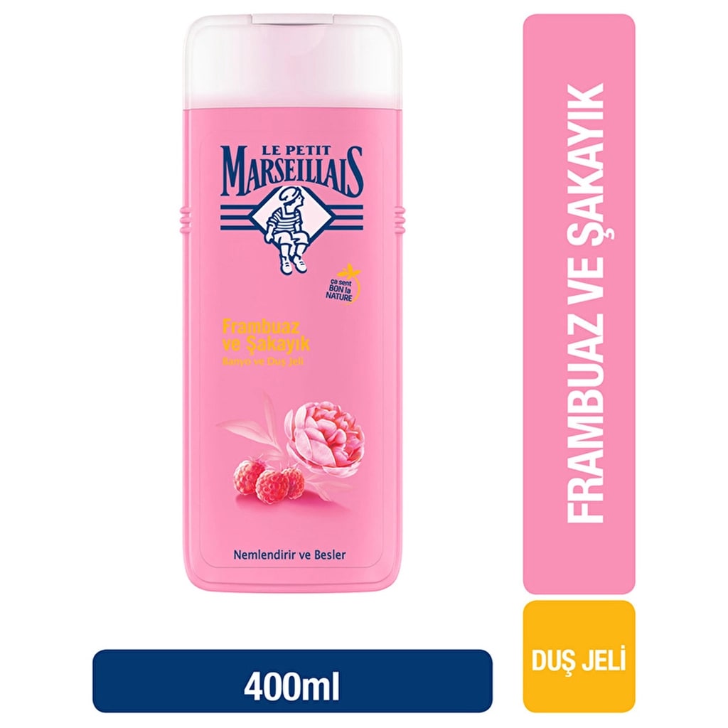 Le Petit Marseillais Duş Jeli Frambuaz ve Şakayık
