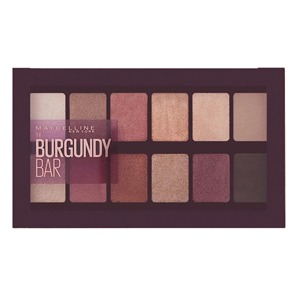 Maybelline New York The Burgundy Bar Far Paleti