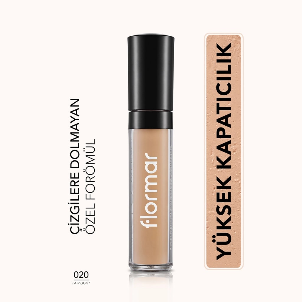 Flormar Perfect Coverage Hafif Yapılı Kapatıcı 020 Fair/Light: Sıcak Alt Ton