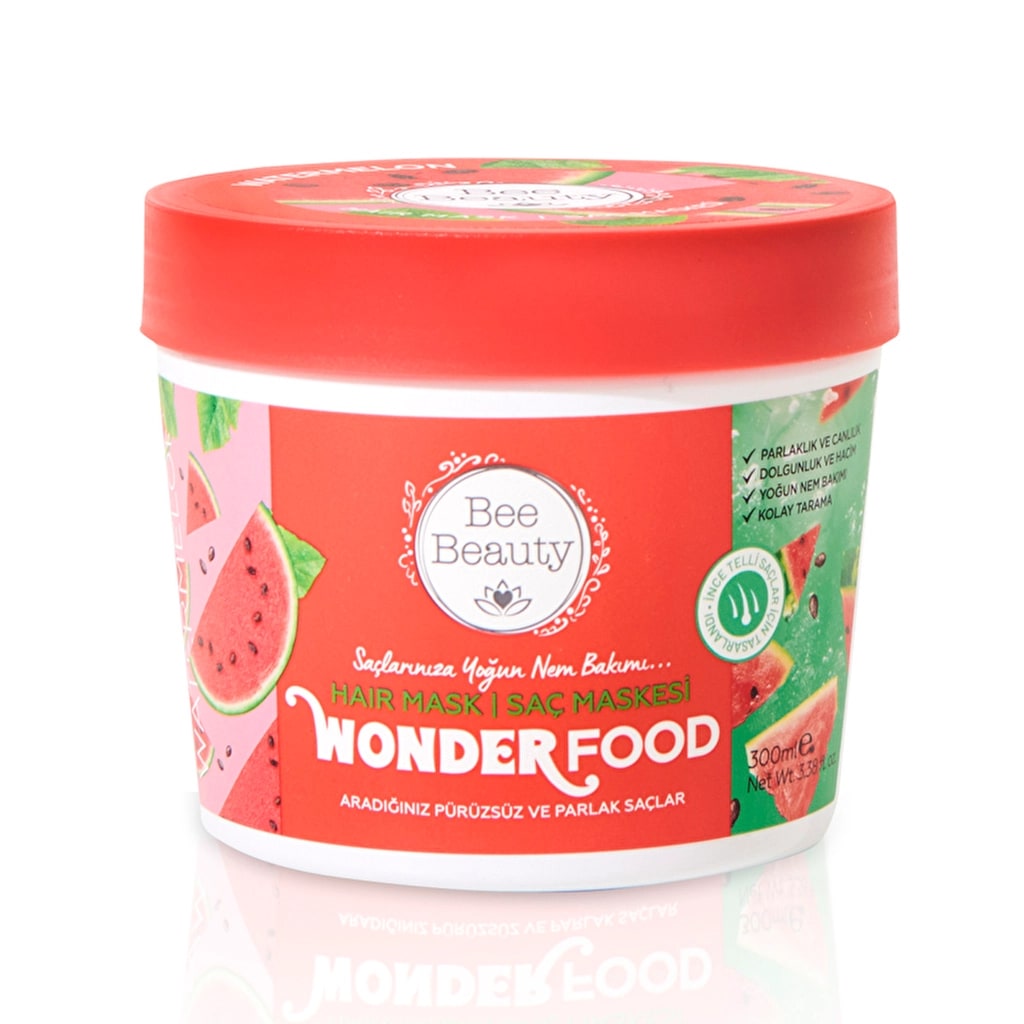 Bee Beauty Wonder Food Watermelon Drop Saç Maskesi 300 ml