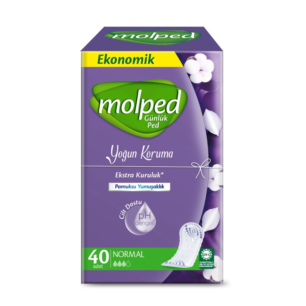 Molped Günlük Ped Normal 40'lı