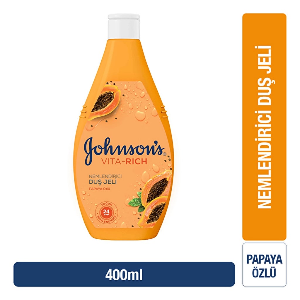 Johnson's Johnson's Vita-Rich Nemlendirici Duş Jeli Papaya Özlü