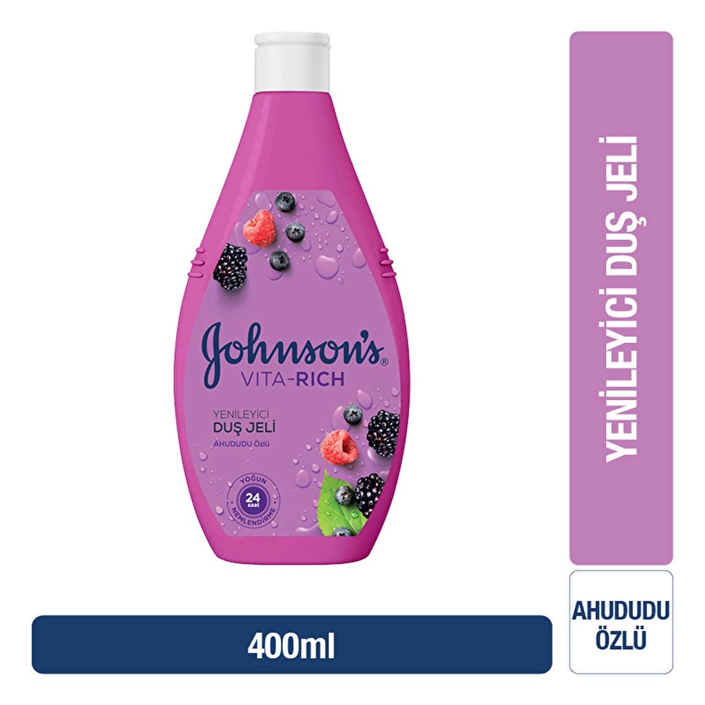 Johnson's Johnson's Vita-Rich Yenileyici Duş Jeli Ahududu Özlü