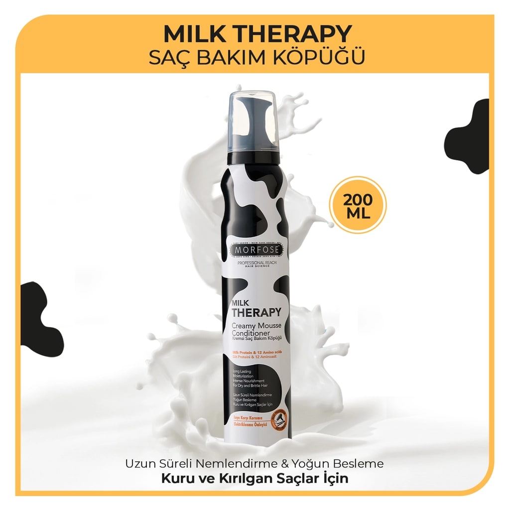 Morfose Milk Therapy Saç Köpüğü 200 ml