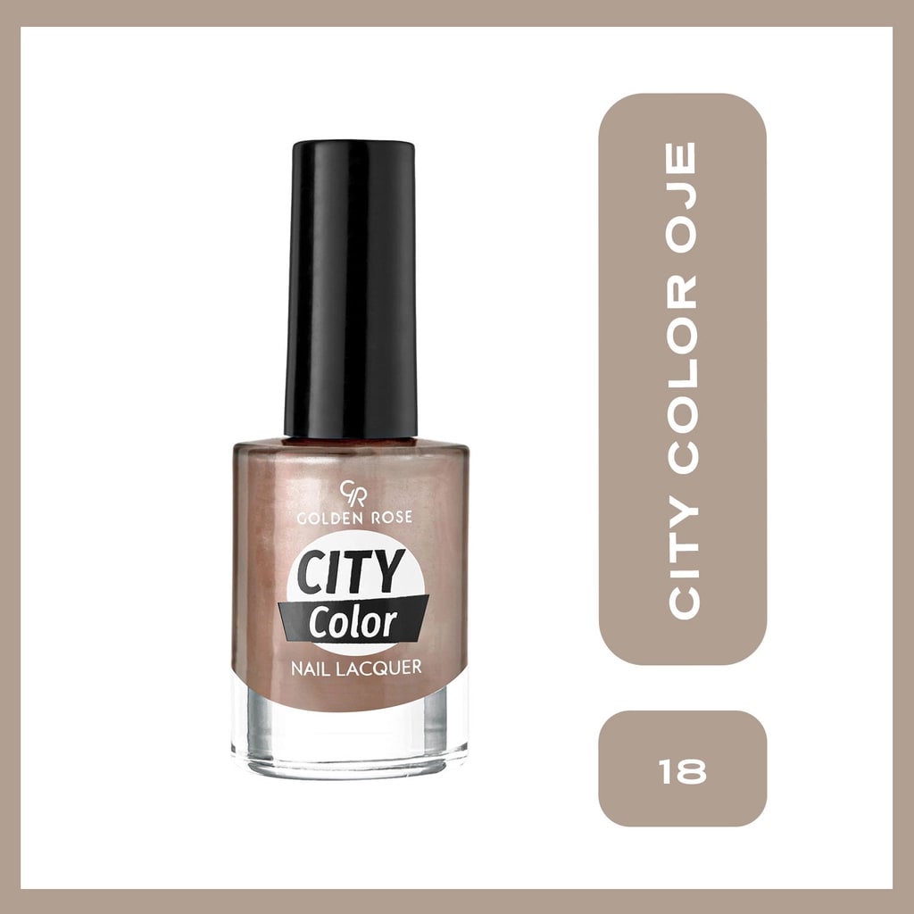 Golden Rose City Color Nail Lacquer Oje 18