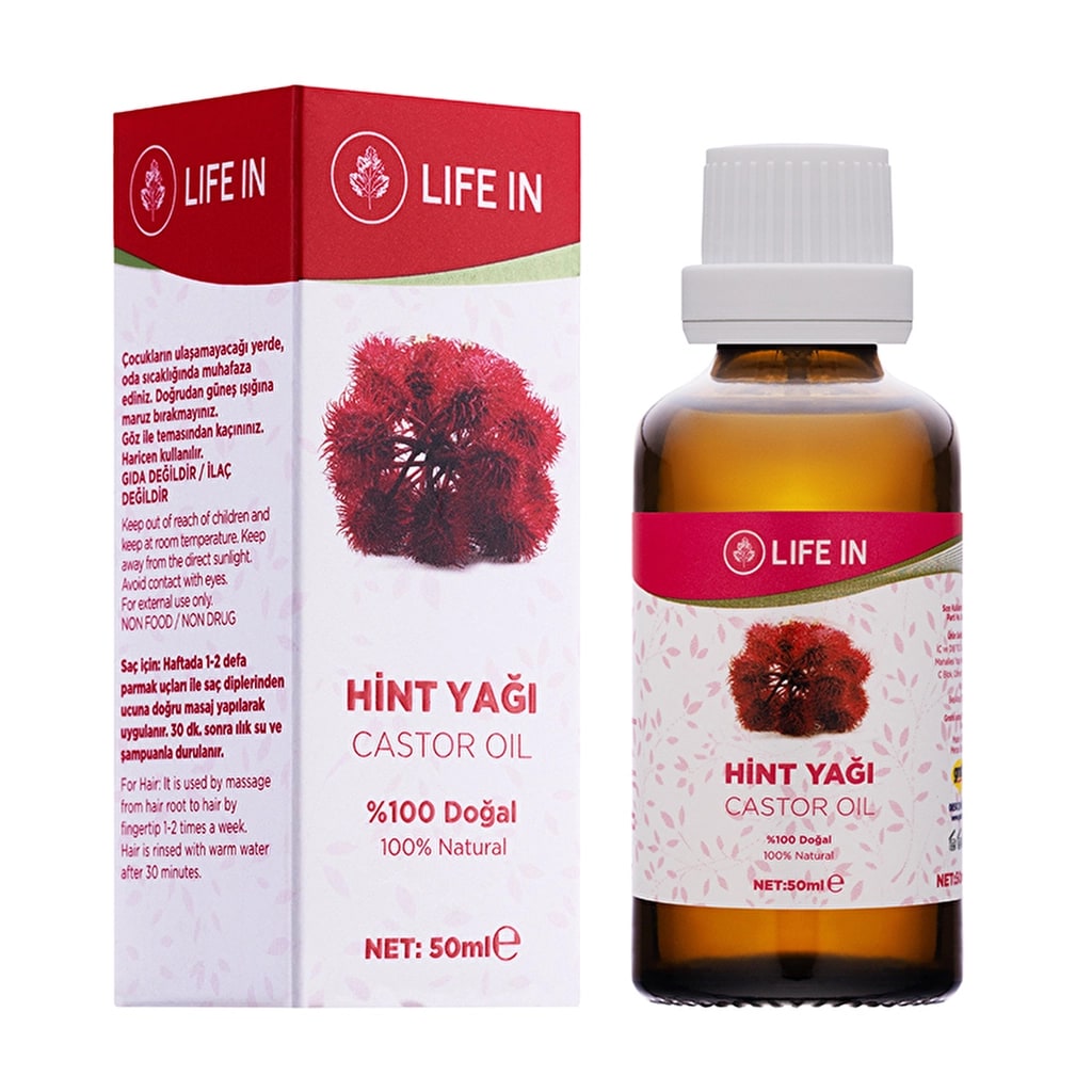 Life In Hint Yağı 50 ml