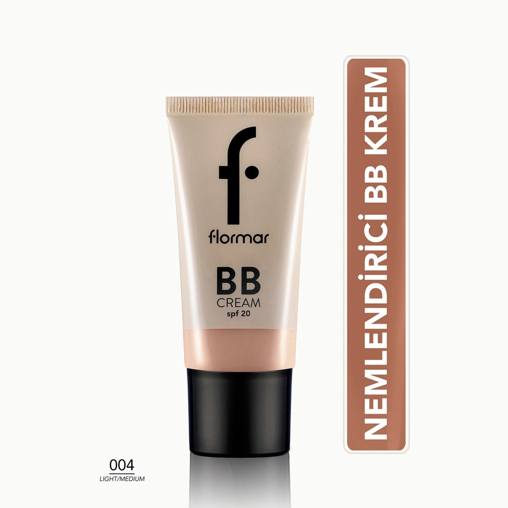 Flormar Kremsi Dokulu SPF20 BB Krem 004 Light/Medium: Sıcak Alt Ton