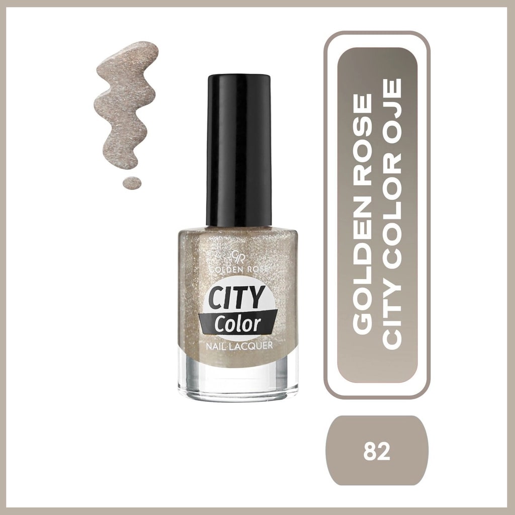 Golden Rose City Color Nail Lacquer Oje 82